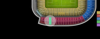 Seat view from Upper