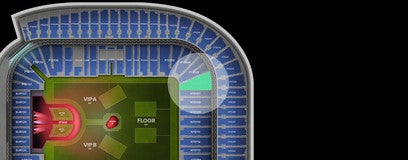 Seat view from Lower
