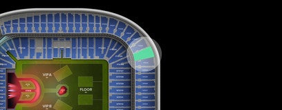 Seat view from Upper