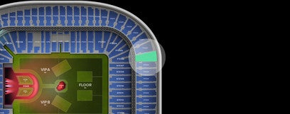 Seat view from Upper