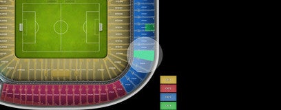 Seat view from Upper