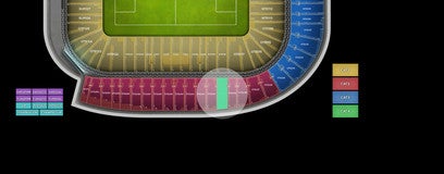 Seat view from Upper