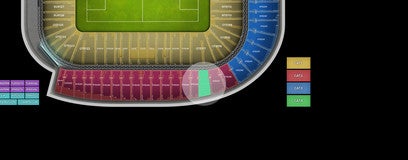 Seat view from Upper