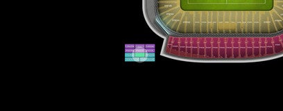 Seat view from Pitchside Lounge