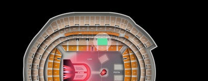 Seat view from 215