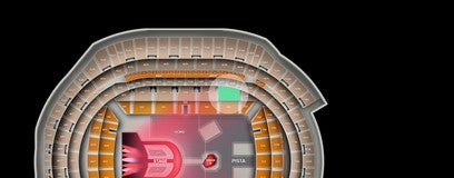 Seat view from 216
