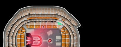 Seat view from 217