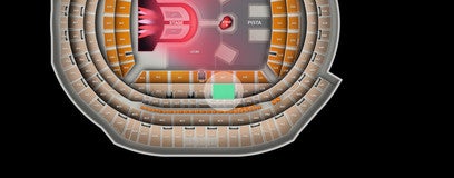 Seat view from 227