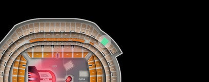 Seat view from 