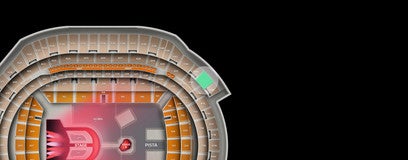 Seat view from 