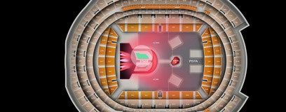 Seat view from PITD