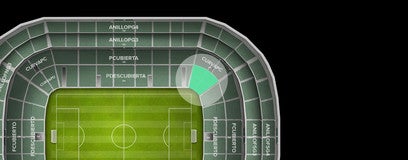 Seat view from