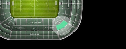 Seat view from