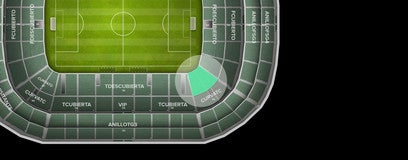 Seat view from