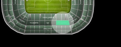 Seat view from