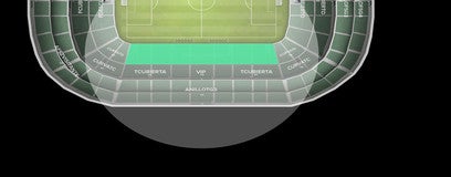 Seat view from