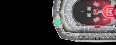 Seat view from Upper