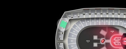 Seat view from Upper