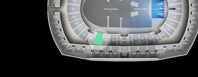 Seat view from 104