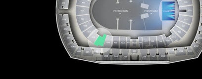 Seat view from 105