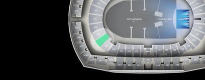 Seat view from 107
