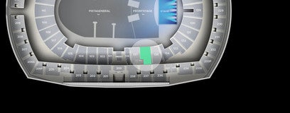 Seat view from 136