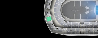 Seat view from 208