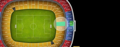 Seat view from Lower Tier