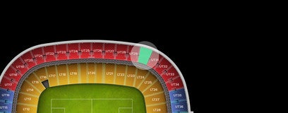 Seat view from Upper Tier