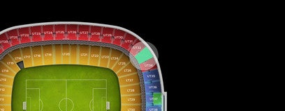 Seat view from Upper Tier