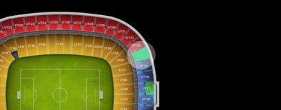Seat view from Upper Tier