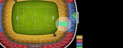 Seat view from Lower Tier