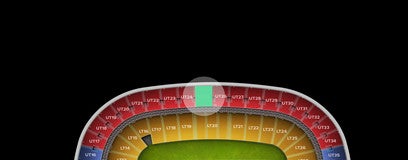 Seat view from Upper Tier