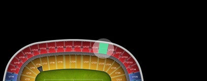 Seat view from Upper Tier