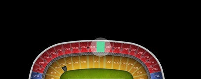 Seat view from Upper Tier