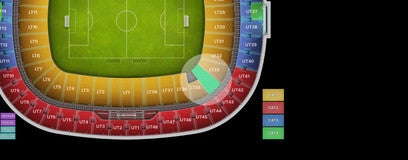 Seat view from Lower Tier