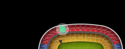Seat view from Upper Tier