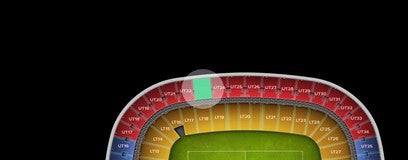 Seat view from Upper Tier