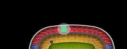 Seat view from Upper Tier
