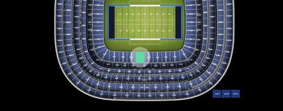 Seat view from Lower