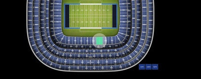 Seat view from Lower