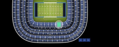 Seat view from Lower