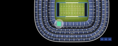 Seat view from Lower