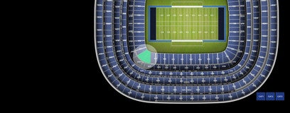 Seat view from Lower
