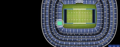 Seat view from Lower