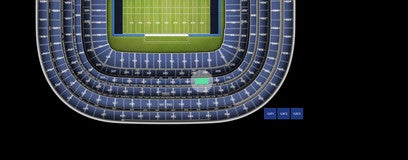 Seat view from Middle