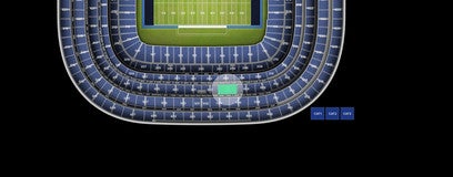 Seat view from Middle