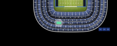 Seat view from Middle