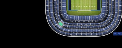Seat view from Middle