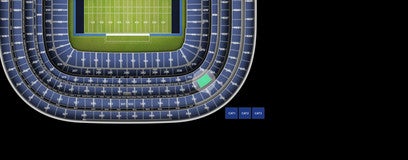 Seat view from Middle